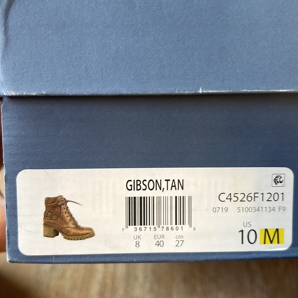 Carlos By Carlos Santana Gibson Booties Women's Shoes Tan Brown Size 10 M - Picture 9 of 10